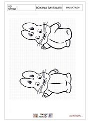 Max ve Ruby boyama sayfaları